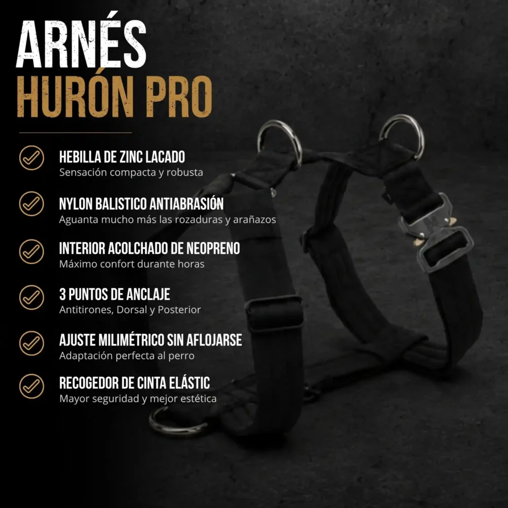 HURON PRO (4) Arnés Hurón PRO