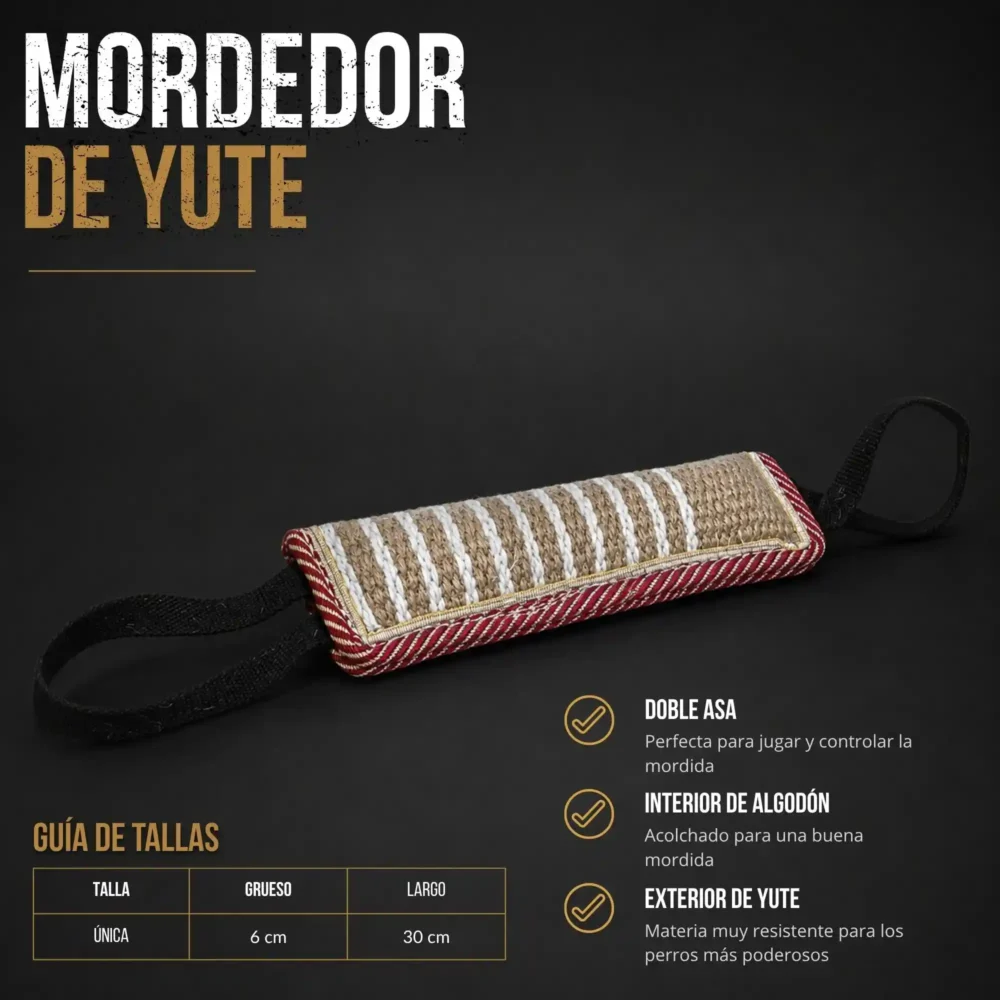 MORDEDOR DE YUTE (3) Mordedor de Yute